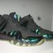 Nike Shoes | (Euc) Nike Men's Foamposite Barkley Shoes Iridescent Nearly New Basketball | Color: Black/Green | Size: 14