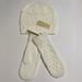 Michael Kors Accessories | Michael Kors Sample 2 Piece Set White Hat Mittens Gloves Nwt | Color: White | Size: Small