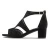 Riemchensandalette LASCANA "Sommerschuh", Damen, Gr. 41, schwarz, Obermaterial: 100% Textilmaterial. Futter: 100% Lederimitat. Decksohle: 100% Lederimitat. Laufsohle: 100% Synthetik, unifarben, modisch, Schuhe, Sandalette, Sommerschuh mit Cut-Outs...
