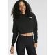 Kapuzensweatshirt THE NORTH FACE "W TREND CROP HOODIE - EU" Gr. M, schwarz (black) Damen Sweatshirts