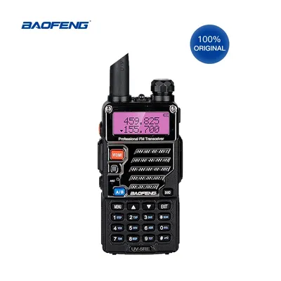 BAOFENG – Radio toki 100% originale radio vhf uhf portable talkie pratique avec UV-5RE canaux 128
