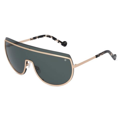 Bogner BO 7324 Unisex-Sonnenbrille Vollrand Monoscheibe Metall-Gestell, gold