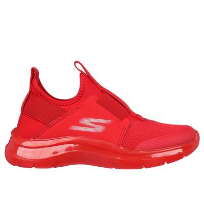 Skechers Boy's Skech Fast Ice Sneaker | Size 4.0 | Red | Textile/Synthetic