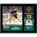 Charlie McAvoy Boston Bruins 2023 Winter Classic 12" x 15" Sublimated Plaque with Game-Used Ice - Limited Edition of 500