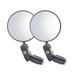 New Bicycle Mirrors Handlebar Rearview Mirror 360Â° Adjustable Bending Handlebar Bike Mirror For Ride Safely Electric Bicycle Moped Cycling Two