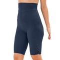 Plus Size Women's Mesh Accent High Waist Bike Short by Woman Within in Navy (Size 34)