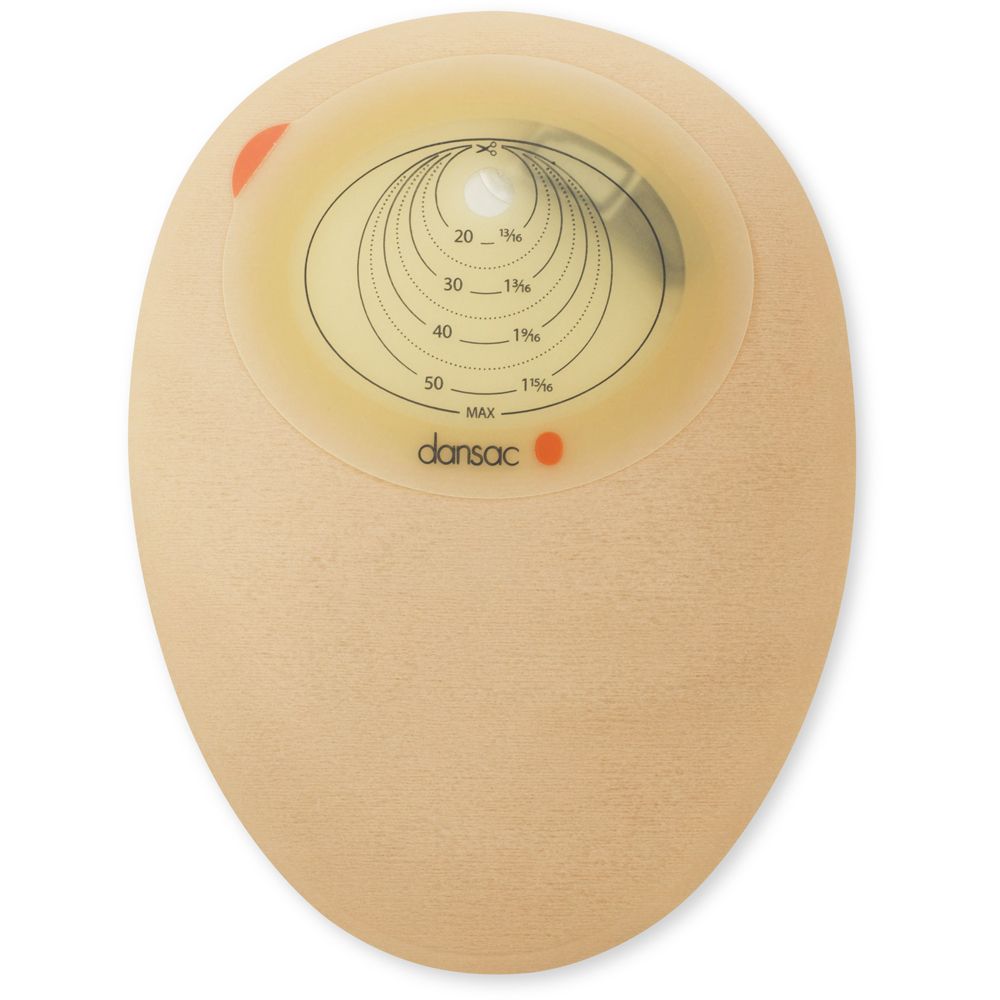 Sacca Monopezzo Per Colostomia Dansac Novalife1 Midi Chiusa Opaca 70Mm