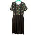 Lularoe Dresses | Lularoe Amelia Dress Nwt | Color: Black | Size: L