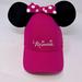 Disney Accessories | Disney’s Minnie Mouse Ears & Bow Baseball Cap Excellent Condition | Color: Pink/White | Size: Os