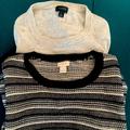 J. Crew Tops | Lot: 2 J.Crew Women’s Sweaters | Color: Black/Gray | Size: Various