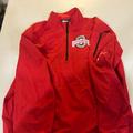 Nike Jackets & Coats | Nike Ohio State Buckeyes Storm Fit Half Zip Jacket Men's Small Red Football | Color: Red | Size: S