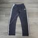 Adidas Bottoms | Adidas Boy's Gray Track Pants Size 18/20 Xl | Color: Gray/White | Size: Xlb