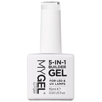 Mylee 5-in-1 Builder Gel Light Pink White 15 ml