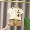 Vêtements d'été pour tout-petits garçons survêtement pour enfants t-shirt et short tenues de