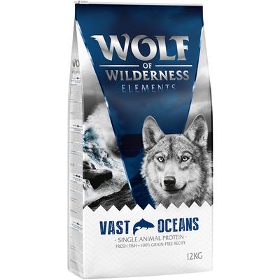 12kg Wolf of Wilderness Elements Vast Oceans, poisson - Croquettes pour chien