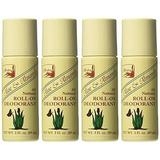 Alvera All Natural Roll-On Deodorant Aloe Almonds - 3 Fl Oz 4 pack