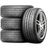 Set of 4 (FOUR) Bridgestone Potenza S001 RFT 245/50R18 100Y Performance Tires Fits: 2006-07 Buick Lucerne CXS 2008-11 Buick Lucerne Super
