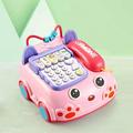 Baby Telephone Toys Baby Musical Toys Car Toy Kids Educational Development Toy Children Enlightenment Brain Toys Christmas Birthday Gift for Kids