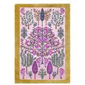 Tree of Life Pink Mustard Hand Tufted Wool Rug