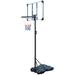 [US IN STOCK] Portable Basketball Hoop Stand w/Wheels for Kids Youth Adjustable Height 5.4ft - 7ft Use for Indoor Outdoor Basketball Goals Play Set