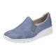 Slipper RIEKER Gr. 42, blau (hellblau) Damen Schuhe Rieker