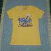 Disney Tops | Aladdin Nwt Disney Shirt Junior Large Princess Jasmine Raja Genie | Color: Blue/Yellow | Size: Lj