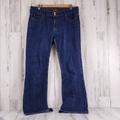 Levi's Jeans | Levi's Genuinely Crafted Slender Boot Cut 526 Dark Wash Denim Blue Jeans Size 14 | Color: Blue | Size: 14