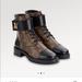 Louis Vuitton Shoes | Authentic Louis Vuitton Wonderland Flat Ranger | Color: Brown | Size: 8