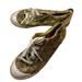 Coach Shoes | Coach Barrett Gold And Brown Sneakers Size 7b | Color: Gold | Size: 7