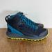 Columbia Shoes | New Columbia Trailstorm Mid Waterproof Hiking Shoe Womens Size 8 Black/Deep Wave | Color: Black/Blue | Size: 8