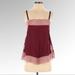 Free People Tops | Intimately Free People Burgundy Tank Top | Color: Pink/Red | Size: Xs