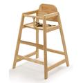 Zedfire, Stackable Baby High Chair, Restaurant Commercial Highchair, Durable Dining Feeding Chair with Steps, High Chairs for Babies and Toddlers, Restaurant Wood High Chair, Number 02