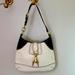 Coach Bags | Coach Pebbled Cream Leather With Brown Trim And Gold Hardware | Color: Brown/Cream | Size: Os