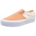 Vans Damen Asher Platform Sneaker, Color Block Peach, 37 EU