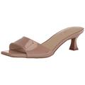 NINE WEST Women's Inya Heeled Sandal, Barely Nude 110, 4.5 UK