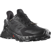 Trailrunningschuh SALOMON "SUPERCROSS 4 GORE-TEX W", Gr. 42,5, schwarz, Textil, Synthetik, sportlich, Schuhe, wasserdicht, Trailrunningschuhe