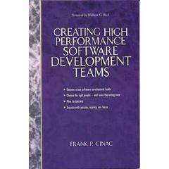 Creating High-Performance Software Development Teams