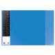 Veloflex Schreibunterlage VELOCOLOR, blau, mit seitlichen Taschen, 40 x 60 cm