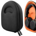 Geekria Shield Headphones Case Compatible with Plantronics BACKBEAT GO810 BACKBEAT PRO2 BLACKWIRE 3300 Case Replacement Hard Shell Travel Carrying Bag with Accessories Storage (Black)