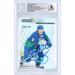 Brock Boeser Vancouver Canucks Autographed 2020-21 Upper Deck Synergy FX #FX-22 #258/749 Beckett Fanatics Witnessed Authenticated Card