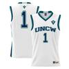 Youth GameDay Greats White #1 UNC Wilmington Seahawks Lightweight Basketball Jersey