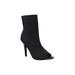 Women's Meghan Bootie by French Connection in Black (Size 7 1/2 M)