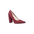 Women's Kelsey Pump by French Connection in Burgundy (Size 8 1/2 M)
