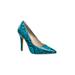 Women's Sierra Pump by French Connection in Green Snake (Size 6 1/2 M)