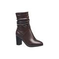 Women's Scrunch Bootie by French Connection in Brown (Size 6 1/2 M)