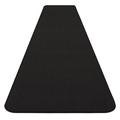 White 96 x 36 x 0.25 in Area Rug - House Home & More Skid-Resistant Carpet Runner - Black | 96 H x 36 W x 0.25 D in | Wayfair 92145