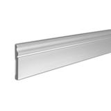 0.625" Thick x 0.625" Wide x 96" Length Wall Base 96.0 H x 0.5 W x 0.5 D in Trim in White Architectural Products by Outwater L.L.C | Wayfair