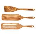 Rachael Ray Tools & Gadgets Wooden Kitchen/Cooking Utensil Set, 3 Piece Wood in Brown | Wayfair 48611