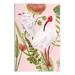 Stupell Industries White Ibis Floral Arrangement Wall Plaque Art By Melissa Wang in Green/Pink | 15 H x 10 W x 0.5 D in | Wayfair ar-351_wd_10x15
