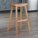 Gracie Oaks Lakiea Counter & Bar Stool Wood in Brown | 29 H x 17.91 W x 15.8 D in | Wayfair 375722DD2928409785C9377F1C7F6071